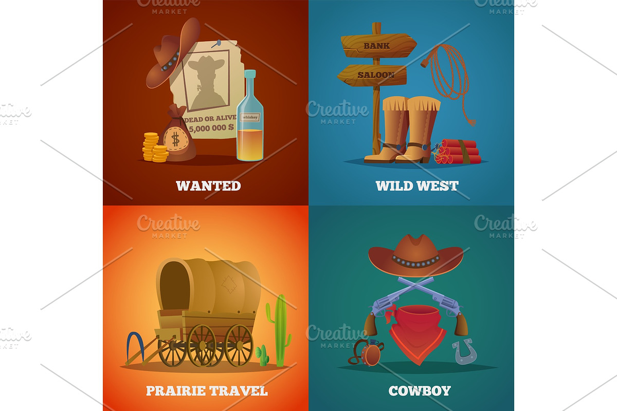 Wild west collections. Western in Graphics - product preview 8