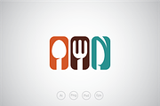 Spoon Fork and Knife Logo Template