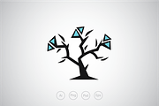 Weird Tree Logo Template
