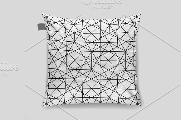 Vector seamless geometric patterns in Patterns - product preview 6