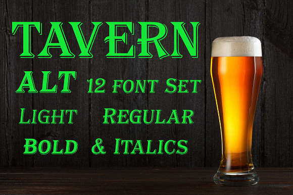 Tavern Alt Set in Display Fonts - product preview 3