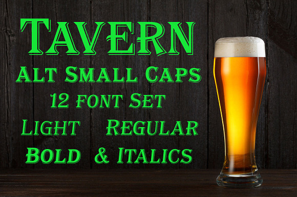 Tavern Alt Small Caps in Display Fonts - product preview 3