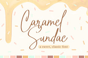 Caramel Sundae Font