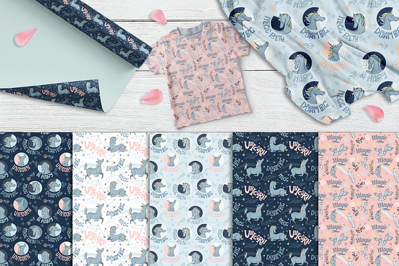 Unicorns Illustrations & Patterns in Illustrations - product preview 4