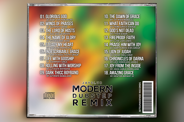 Modern Dubstep Remix CD Album Artwor