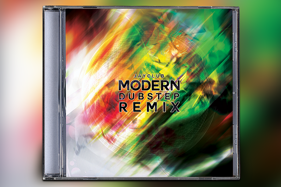 Modern Dubstep Remix CD Album Artwor in Templates - product preview 2