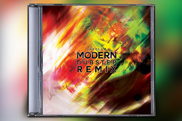 Modern Dubstep Remix CD Album Artwor in Templates - product preview 3