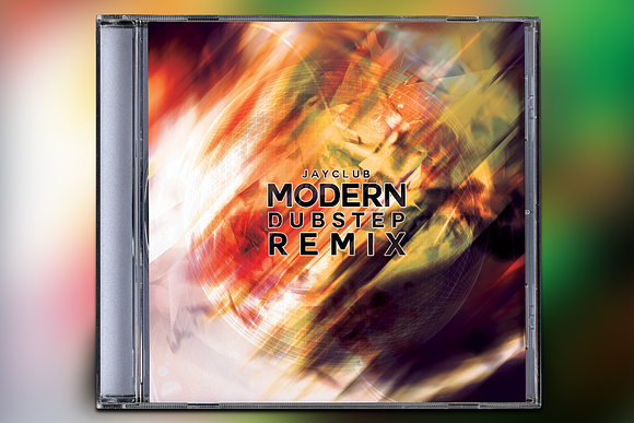 Modern Dubstep Remix CD Album Artwor in Templates - product preview 4