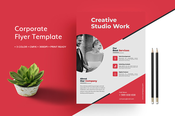 Flyers Bundle in Flyer Templates - product preview 2