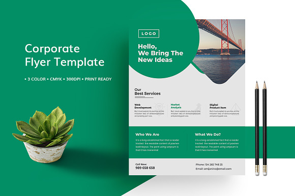 Flyers Bundle in Flyer Templates - product preview 3