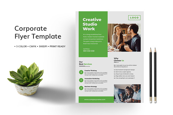 Flyers Bundle in Flyer Templates - product preview 4