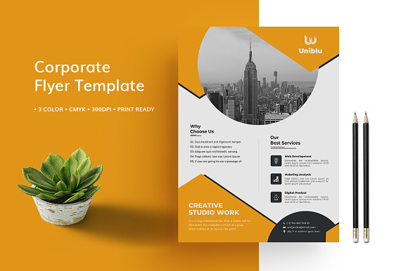 Flyers Bundle in Flyer Templates - product preview 6