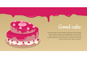 Bon Appetit. Festive Cake Web Banner