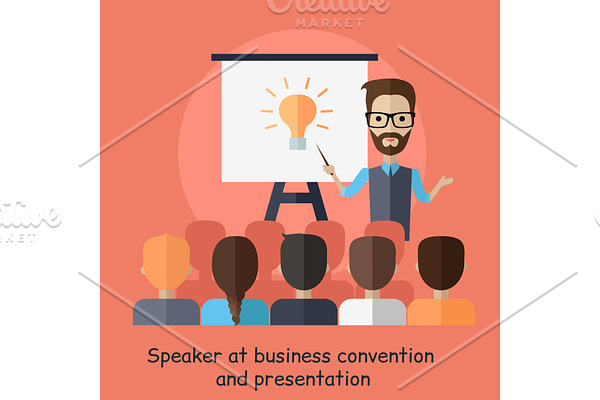 Speaker at Business Convention and