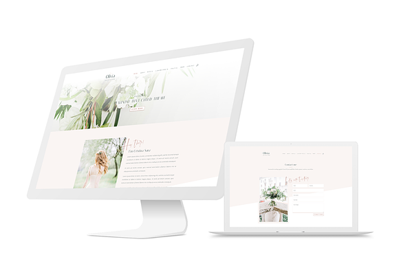 Olivia Photography Divi Child Theme in WordPress Photography Themes - product preview 2