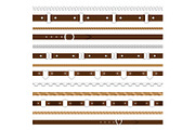 Belts seamless pattern