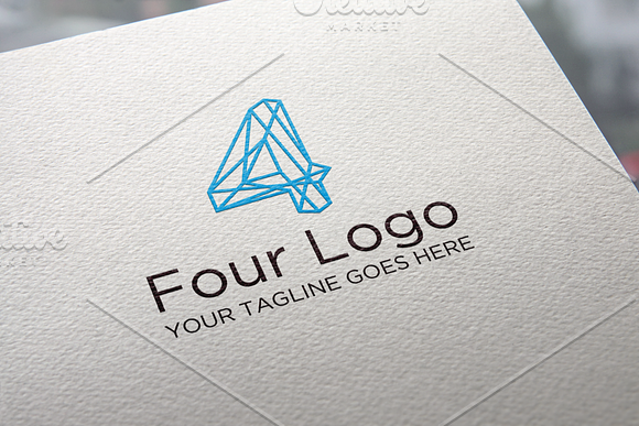 Four 4 Logo in Logo Templates - product preview 1