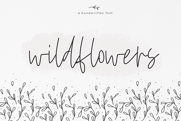 Handwritten Font Bundle in Hand-lettered Fonts - product preview 96