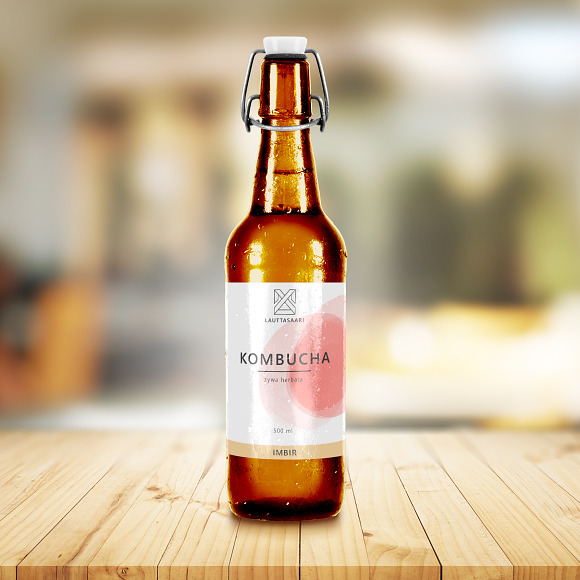 Craft Beer Bottle Mockup in Product Mockups - product preview 3