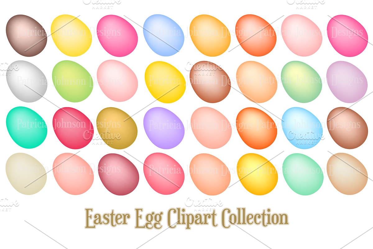 Easter Clipart Collection in Illustrations - product preview 8