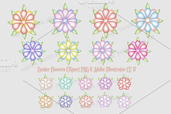 Easter Clipart Collection in Illustrations - product preview 1