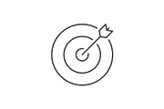 Target outline icon