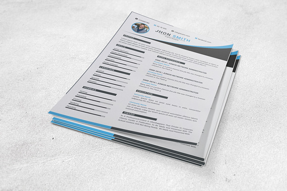 Resume Template and Cover Letter in Letter Templates - product preview 9