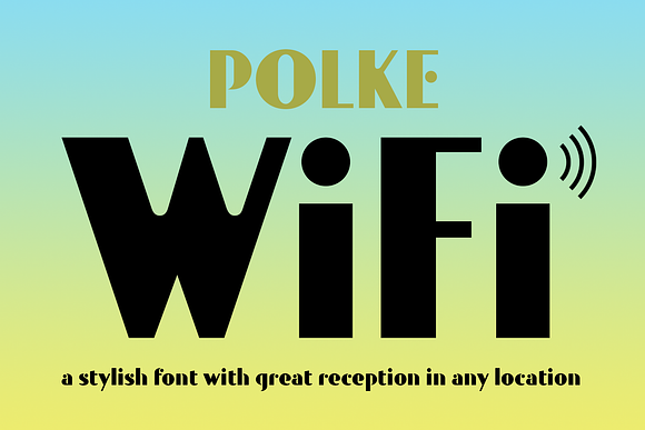 Polke in Display Fonts - product preview 6