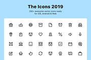 250+ Perfect Vector Icons