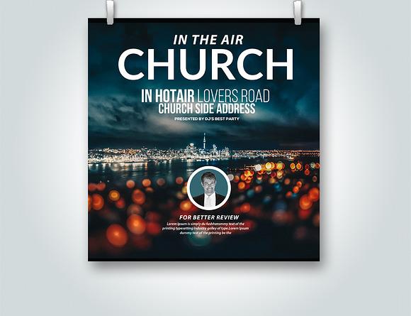 Church Flyer Templates Bundle in Flyer Templates - product preview 2