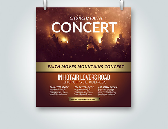 Church Flyer Templates Bundle in Flyer Templates - product preview 4