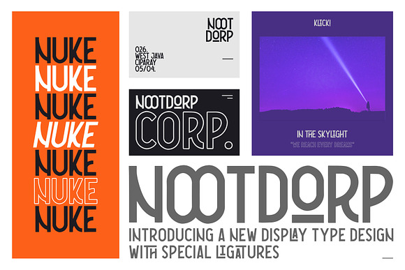 NOOTDORP in Sans-Serif Fonts - product preview 3
