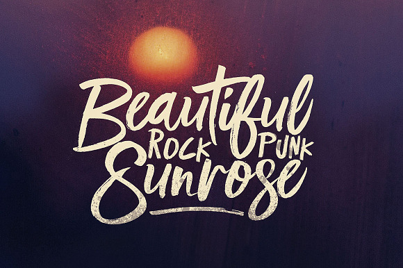 Sunlight - Brush Font Duo in Script Fonts - product preview 5