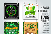 St. Patrick's Square Flyer Bundle