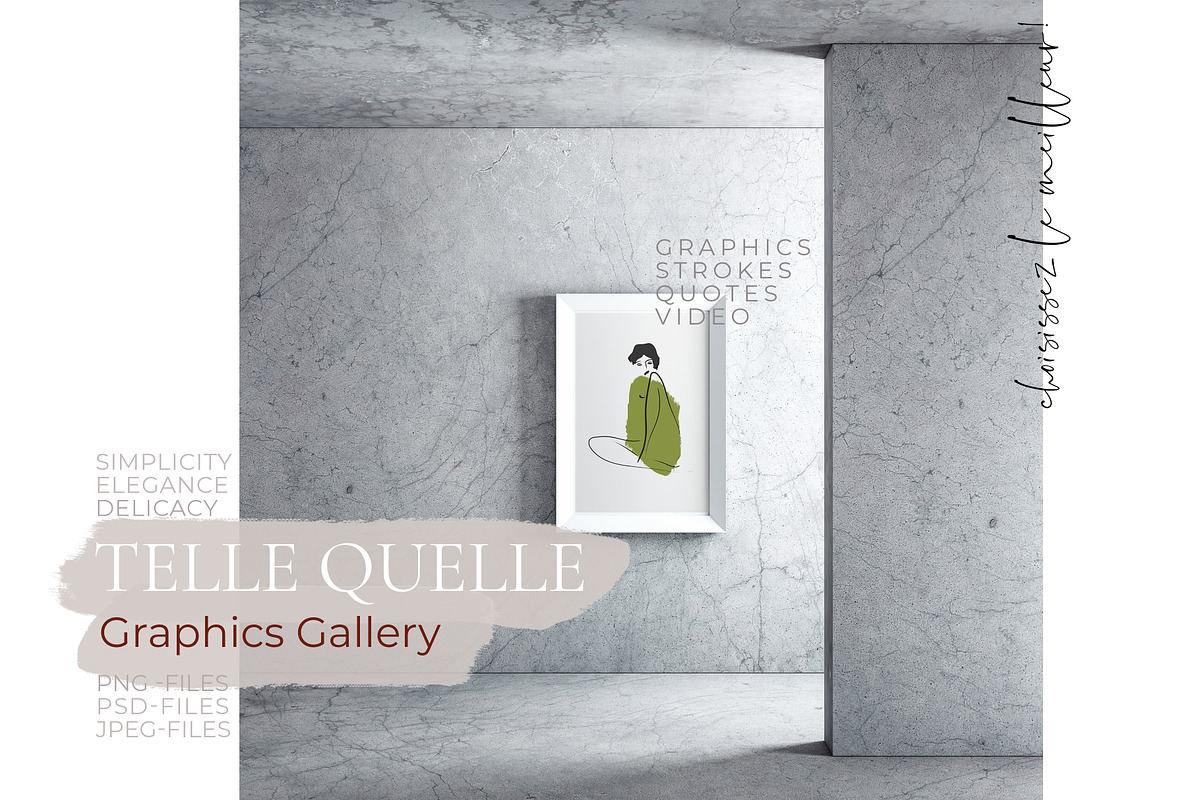 Telle quelle.Graphics Gallery in Instagram Templates - product preview 8