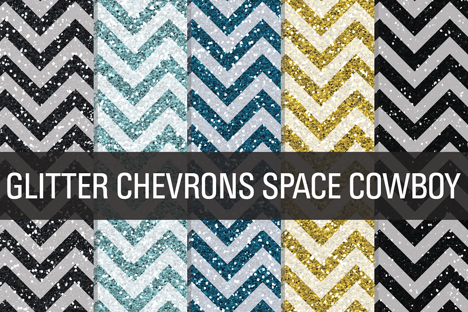 Glitter Chevron Textures Space in Textures - product preview 8