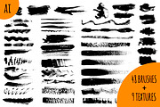 Vector texture brushes