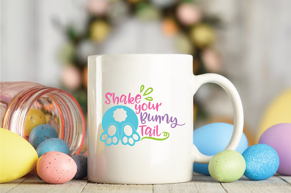 Easter SVG Cut File Bundle in Illustrations - product preview 6