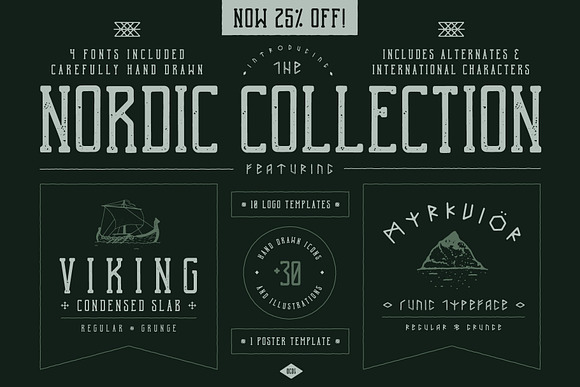 The Nordic Collection in Icon Fonts - product preview 6