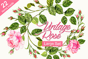 Vintage Rose Set