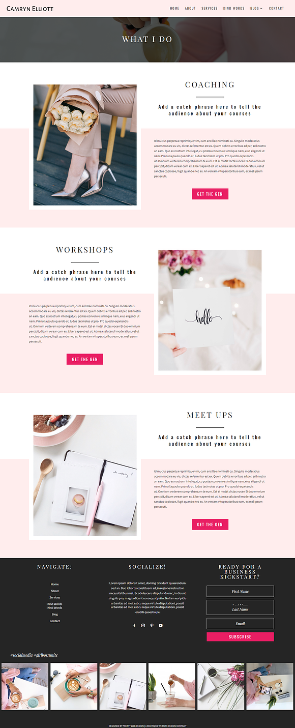 Camryn Divi WordPress Theme in WordPress Business Themes - product preview 2