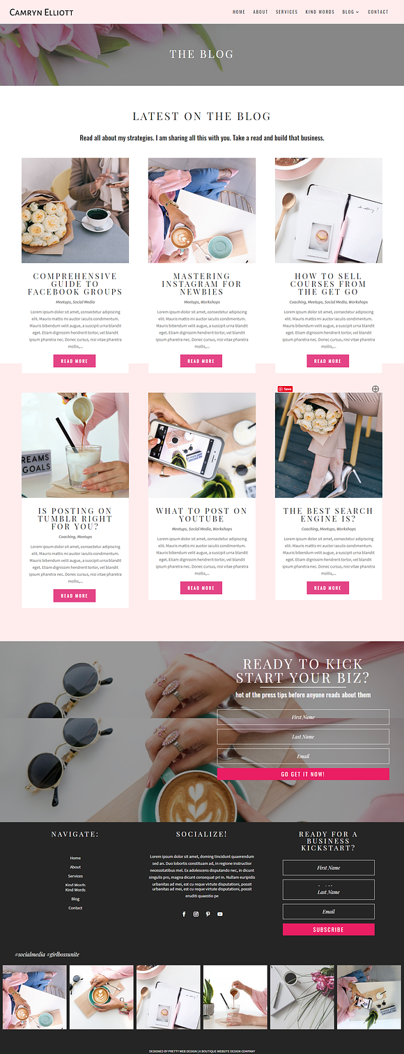 Camryn Divi WordPress Theme in WordPress Business Themes - product preview 4