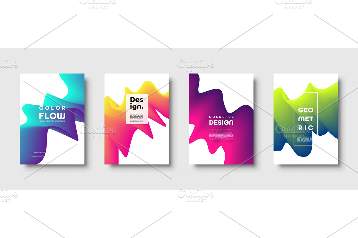 Abstract trendy geometric background in Illustrations - product preview 8