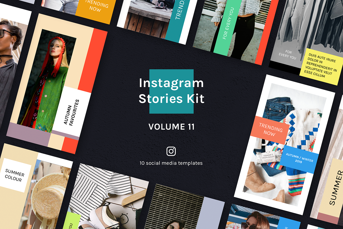 Instagram Stories Kit (Vol.11) in Instagram Templates - product preview 8