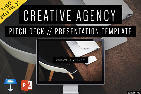 Creative Agency Pitch Deck Template in Keynote Templates - product preview 6