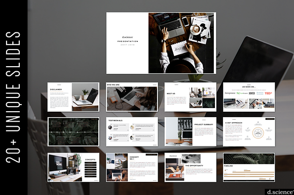 Creative Pitch Deck Startup Template in Keynote Templates - product preview 7
