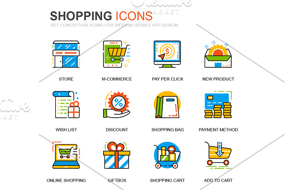 Thin Line Business Icons in Icons - product preview 13