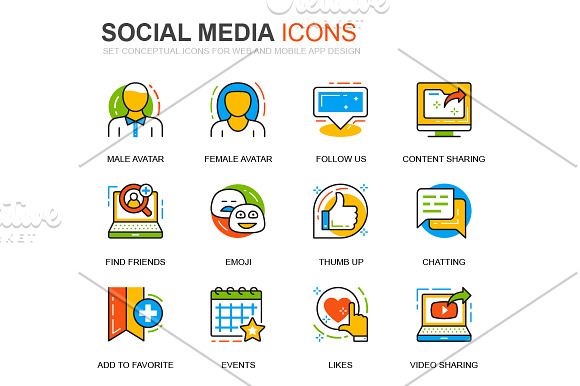 Thin Line Business Icons in Icons - product preview 14