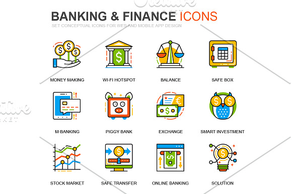 Thin Line Business Icons in Icons - product preview 15