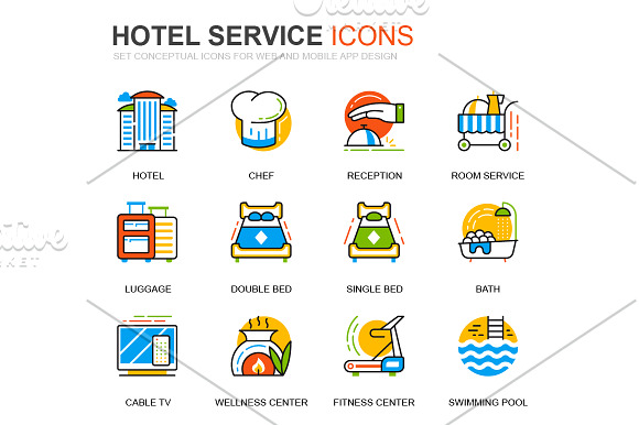 Thin Line Business Icons in Icons - product preview 22